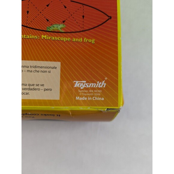3-D Mirascope Instant Optical Illusion Maker Hologram‎ Maker Science Toy Frog - Picture 7 of 10